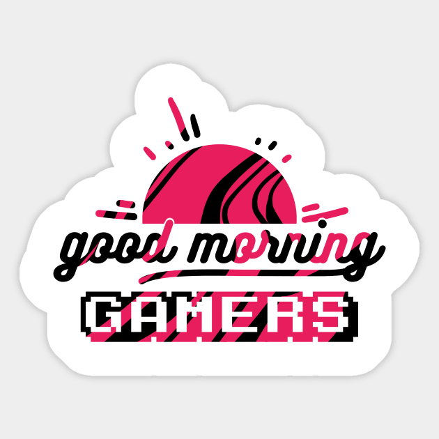 Pewdiepie Pewds Good Morning Gamers Sticker by yellowpomelo